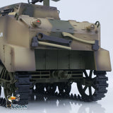 CoolBank 1/16 Radio Control Tank M8 HMC Scott Light Self-Propelled Howitzer RC Model 360degree Turret Rotary Smoke Sounds Lights RTR