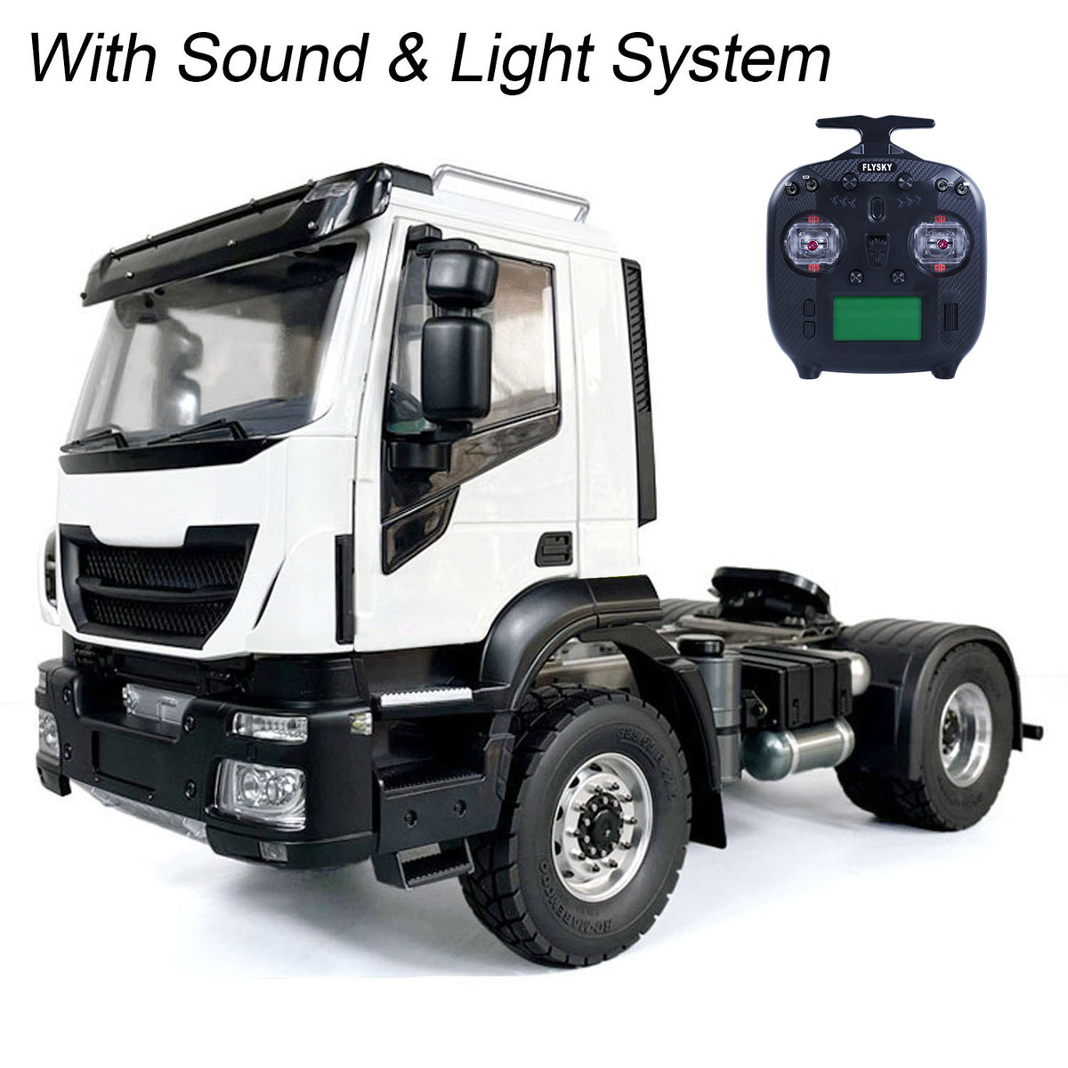 TOUCAN RC HOBBY 1/14 RC Tractor Truck 4x2 2-speed Radio Control Car Model Differential Lock Axle Painted Assembled PNP Version Servo ESC