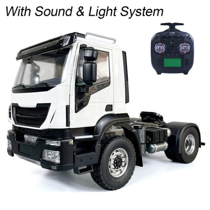TOUCAN RC HOBBY 1/14 RC Tractor Truck 4x2 2-speed Radio Control Car Model Differential Lock Axle Painted Assembled PNP Version Servo ESC