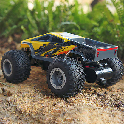 TOUCAN RC HOBBY 1/24 2.4GHz RC Pickup Truck 4*4 Wireless Control Off Road Vehicle Rock Crawler Car Q208 Ready to Run Transmitter LED Lights