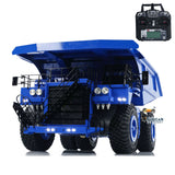 1/20 RC Metal Hydraulic Yellow Mine Truck 793D Dumper Tipper Model Car I6X Radio ESC Motor Servo Light Warning Sound System