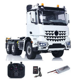 RTR 1/14 RC Tractor Truck Radio Battery Metal NO Lock Differential Axles 2Speed Gearbox 6*6 Lorry Car Model for TAMIYA Trailer
