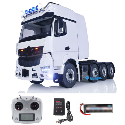 TOUCAN RC HOBBY  8X8 Remote Control Car 1/14 4 Axles 3363 RC Tractor Truck Metal Chassis
