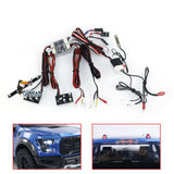 JDM F150 1/10 Metal RC Crawler Off Road Car Optional Plastic Light System Spare Part for Scale Model Hobbyists