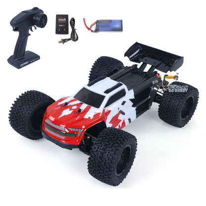 RTR 1002 1/10 4*4 RC Electric Racing Truck 90KM/H Remote Control Model Car 10KG Servo Nylon Frame Carbon Fiber Shock Towers