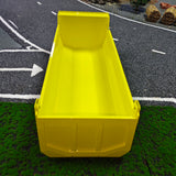 CN Stock Second-hand 80%NEW 1/14 Metal U Shape High Bucket for 10x10 RC Hydraulic Full Dump Truck 8x8 Cars