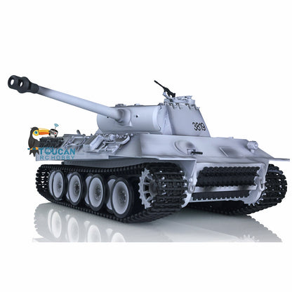 Henglong 1/16 TK7.0 Plastic 3819 German Panther V RTR RC Tank Armored Vehicle Model Infrared Combat BB Unit Smoke Sound Light System