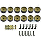 Heng Long Plastic Tracks Sprockets Road Wheels Idlers Accessories Package Decal For 3908 British Challenger II RC Tank Model