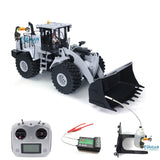 2. 1/14 Scale Metal Hydraulic Loader 470 with Quick Change Bucket Side Profile  
