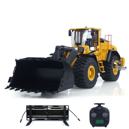 MTM E260L Metal 1/14 Loader Hydraulic Construction Vehicle with 4x4 Axle System and 5CH Reversing Valve, Battery and Charger Not Included