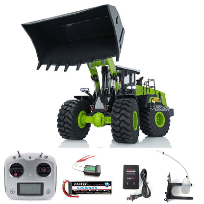 2. 1/14 Scale Hydraulic Loader 470 with Metal Planetary Axle Side Profile  
