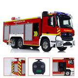 2. 1/14 Scale 6x6 Fire Engine with Differential Lock YLL PS011 Side Profile  
