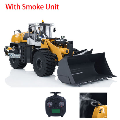 2. 1/14 Scale Metal Hydraulic Loader RD-580 Brushless Pump and 4-Way Valve Side Profile  
