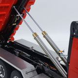20. 1/14 Scale 8x8 Articulated Hauler TH-X BZ-G88 Complete PNP Set Red Full Side"
