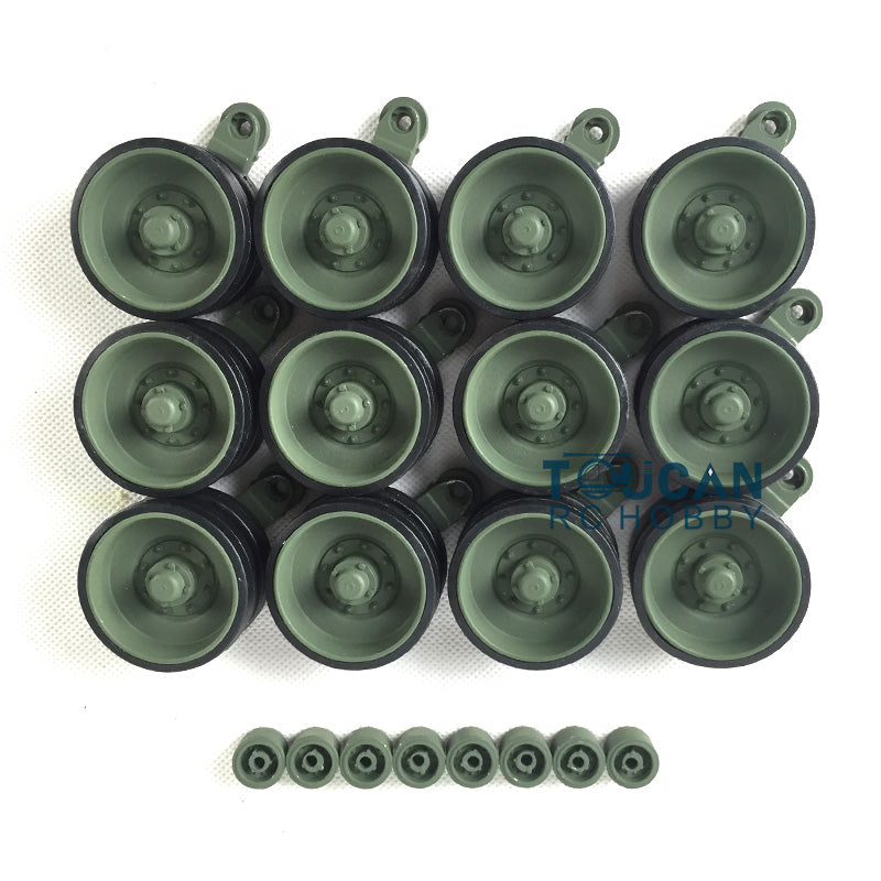 Henglong Metal Road Wheels for 1/16 Scale 3889 German Leopard2A6 RC Tank Remote Control Armored Battle Vehicle