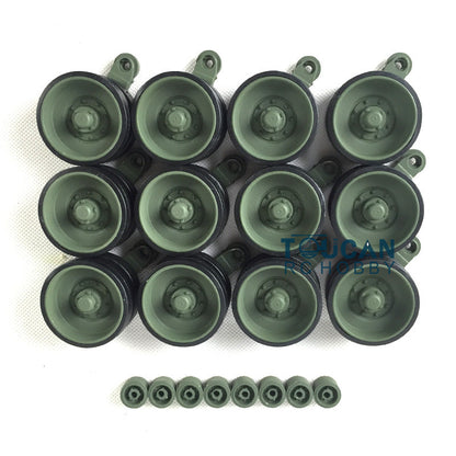 Henglong Metal Road Wheels for 1/16 Scale 3889 German Leopard2A6 RC Tank Remote Control Armored Battle Vehicle