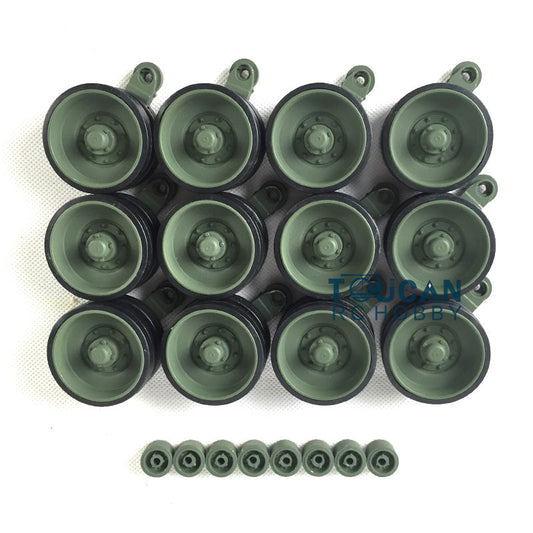 Henglong Metal Road Wheels for 1/16 Scale 3889 German Leopard2A6 RC Tank Remote Control Armored Battle Vehicle
