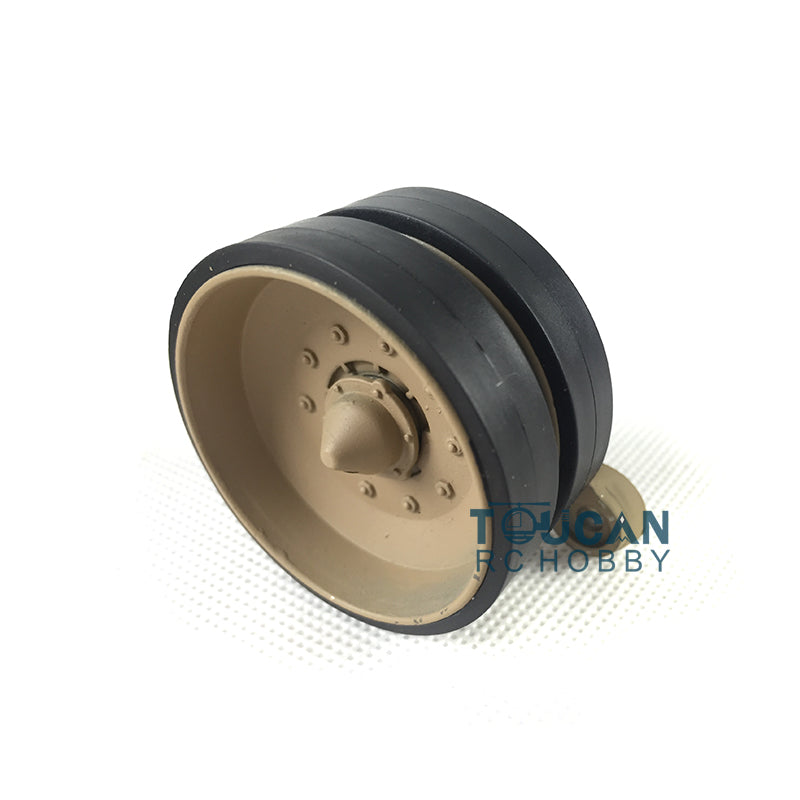 Heng Long Metal Tracks Sprockets Road Wheels Idlers Driving Axle Bearings Part For British Challenger II 3908 RC  Tank Model