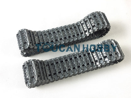 Metal Tracks Sprockets Road Wheels Idlers Guard Plate For Henglong DIY 1/16 RC Tank Vehicle Model 3869/3879 Upgraded Parts