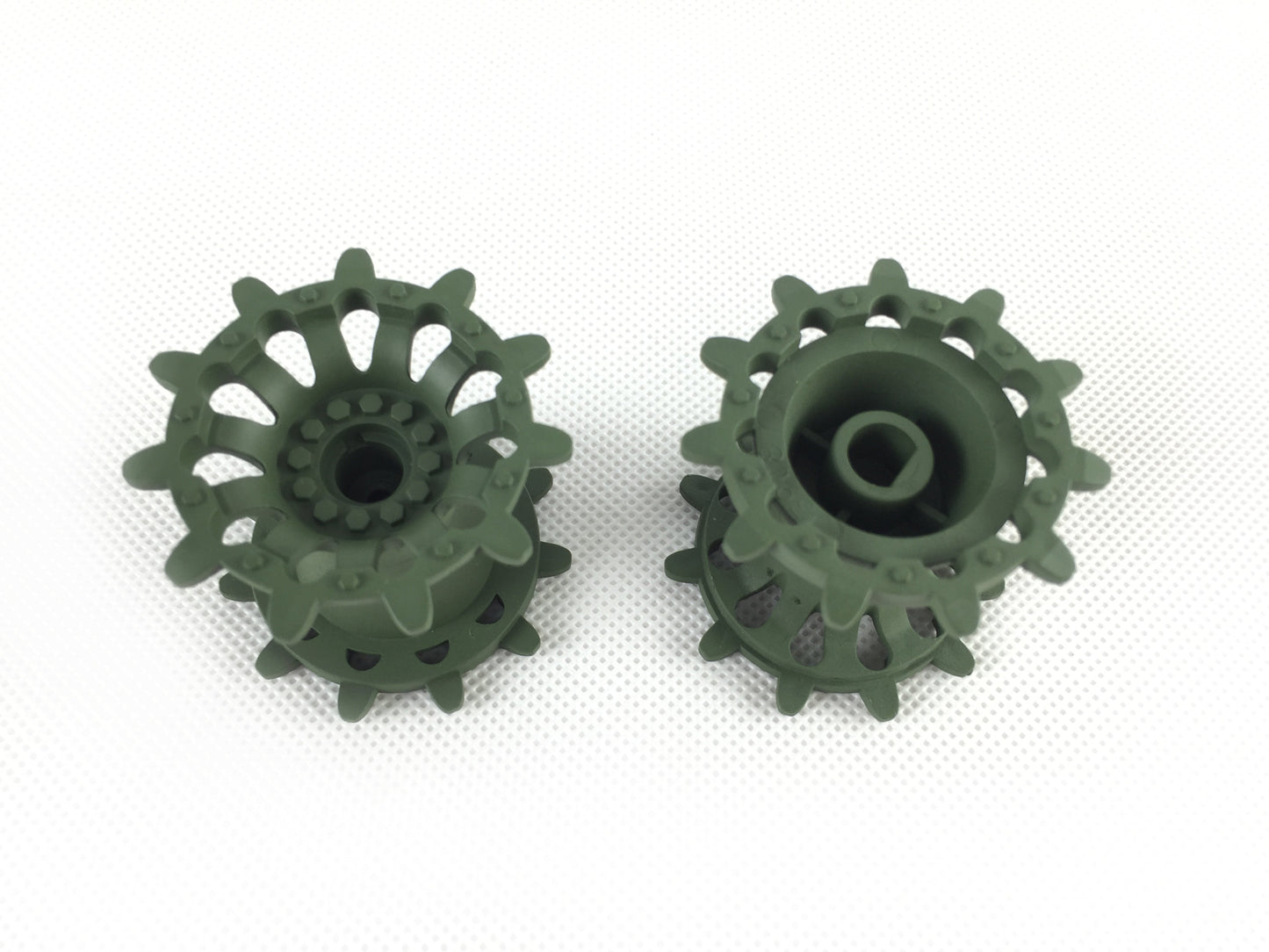 Heng Long Plastic Tracks Sprockets Road Wheels Idlers Accessories Package Decal For 3908 British Challenger II RC Tank Model