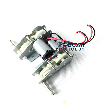 Henglong 1/16 Remote Control Tank Plastic Gearbox ML 59mm 49mm HL 49mm 59mm With 5.3 Plug Cable For Military Vehicle Model Part