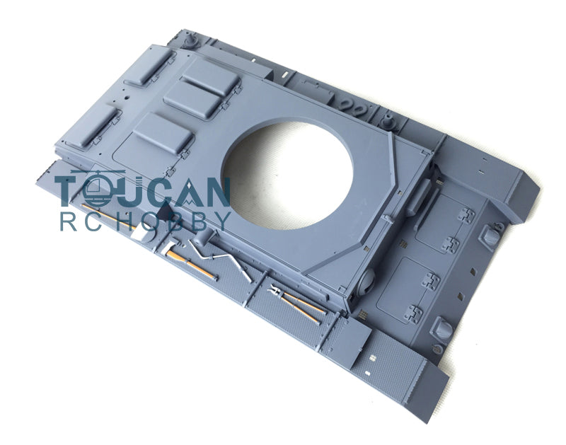 Plastic Upper Hull Spare Part For Henglong 1/16 Scale RC Tank China ZTZ 99 3899/German Stug III 3868/German Panzer III L 3848/USA M26 Pershing 3838
