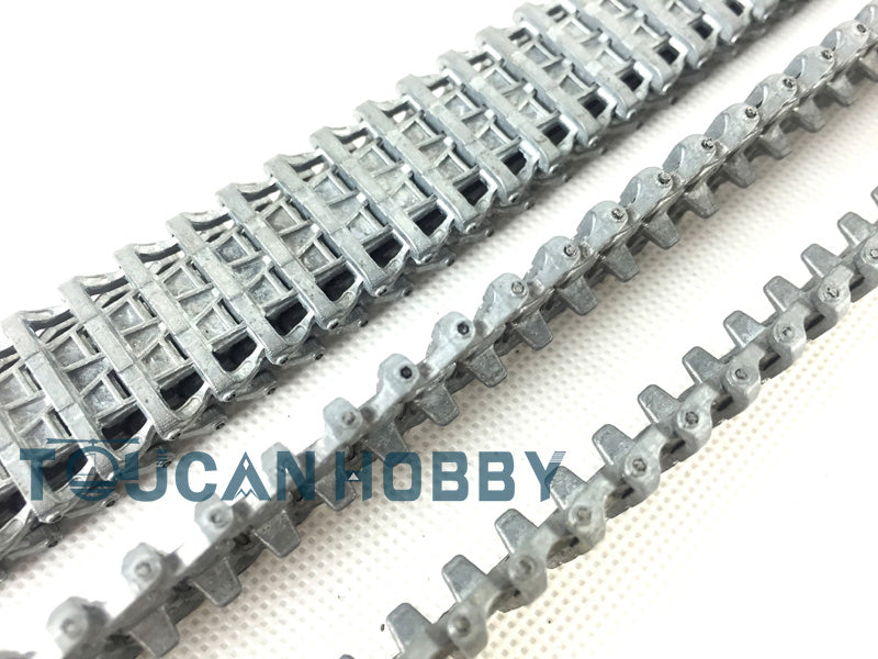 Metal Tracks Sprockets Idlers Road Wheels For HengLong 1/16 3848/3849/3868 Remote Control Tank Model Vehicle Accessories