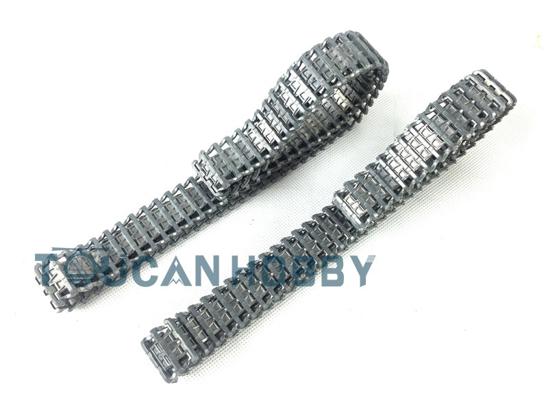 Metal Tracks Sprockets Idlers Road Wheels Tank Machine Gun For HengLong 1/16 3858/3859 Remote Control Tank Vehicle Accessories