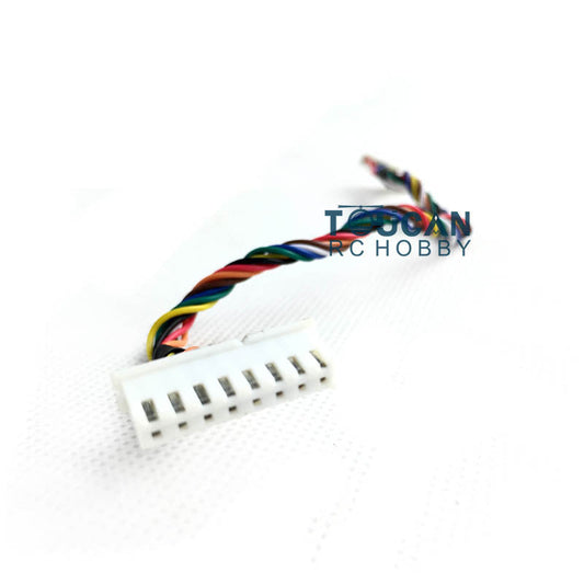 TOUCAN RC HOBBY Henglong 1/16 Scale Radio Control Tank Model 5.1 5.2 5.3 Version Mainboard 8p Signal Wire Spare Part 20cm 8 Pin Wires