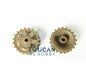 IN Stock Plastic Sprockets Road Wheels Idlers Accessories Pack Decal Assembled Chassis For HL 1/16 3858 RC Tank Vehicle DIY Model