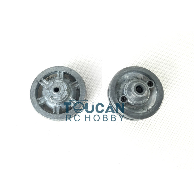 Metal Tracks Sprockets Road Wheels Idlers Guard Plate For Henglong DIY 1/16 RC Tank Vehicle Model 3869/3879 Upgraded Parts