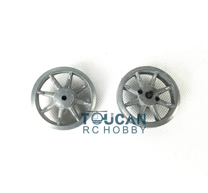 Metal Tracks Sprockets Idlers Road Wheels For HengLong 1/16 3848/3849/3868 Remote Control Tank Model Vehicle Accessories