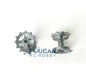 Henglong 1/16 Metal Tracks Sprocket Road Wheels Idlers Mudguard Protection Net Machine Gun For 3899 3899A Tank Vehicle Model