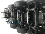Free Fast Shipping TOUCAN RC Chassis Flatbed Semi Trailer for DIY TAMIYA Model 1/14 Tractor Truck Unassembled