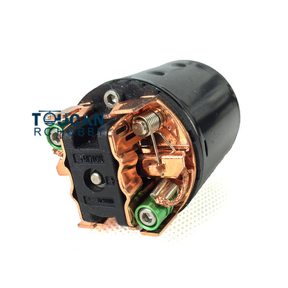 Metall-Ersatzteil 27T 35T 45T 55T 60T 70T 80T Bürstenmotor für RC-Muldenkipper im Maßstab 1/14, Sattelzugmaschinen, TAMIYA-Modell