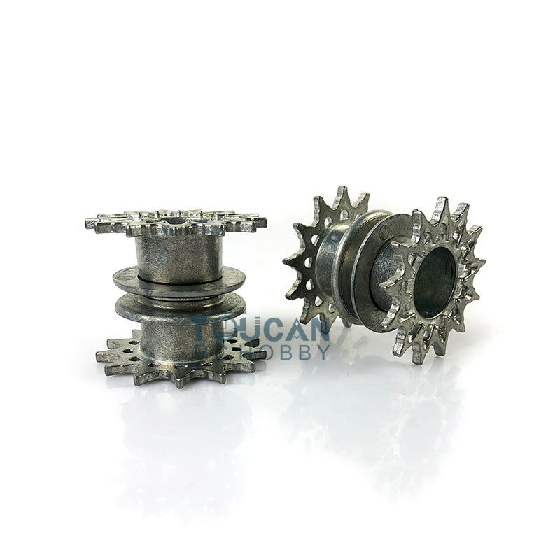 Metal Tracks Paired Linkages Sprockets Driving Wheels Idlers Suspension Bars For Henglong 1/16 Scale USA M26 Pershing RC Tank 3838 Spare Parts