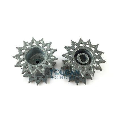Metal Tracks Paired Linkages Sprockets Driving Wheels Idlers Suspension Bars For Henglong 1/16 Scale USA M26 Pershing RC Tank 3838 Spare Parts
