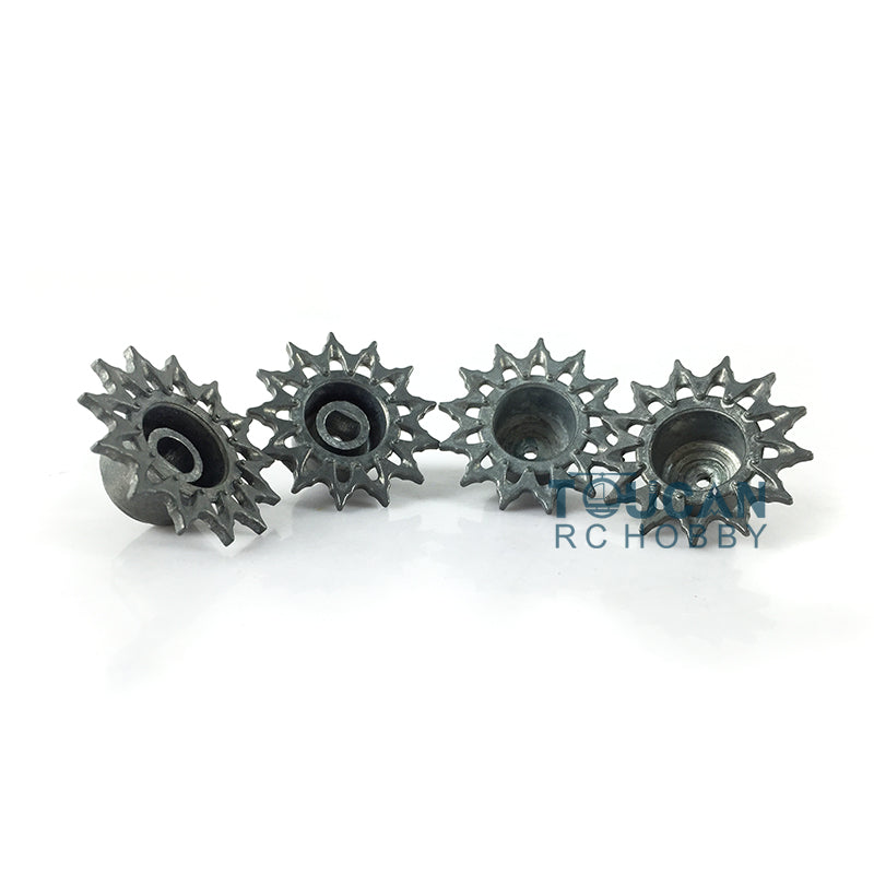 Metal Tracks Paired Linkages Sprockets Driving Wheels Idlers Suspension Bars For Henglong 1/16 Scale USA M26 Pershing RC Tank 3838 Spare Parts