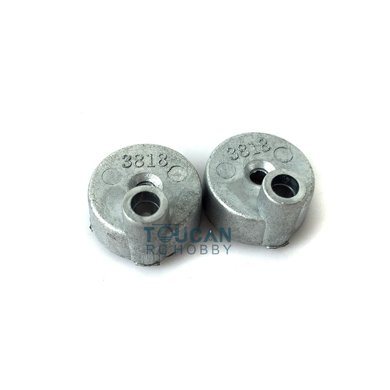 Metal Tracks Idler Sprockets Front Armour Guard Plate Ajusters Bearings For Henglong 1/16 German Tiger I 3818 Panther RC Tank DIY Parts