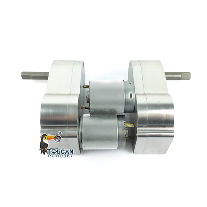 Henglong 1/16 Scale Steel ML 59mm 49mm Original Gearbox 1/39 Gear Ratio For 3818/3819/3838/3908 HL RC Tank Vehicle Part