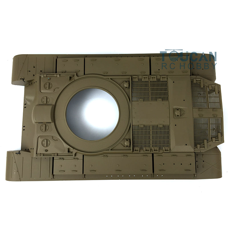 Plastic Upper Hull Spare Part For Henglong 1/16 Scale RC Tank China ZTZ 99 3899/German Stug III 3868/German Panzer III L 3848/USA M26 Pershing 3838