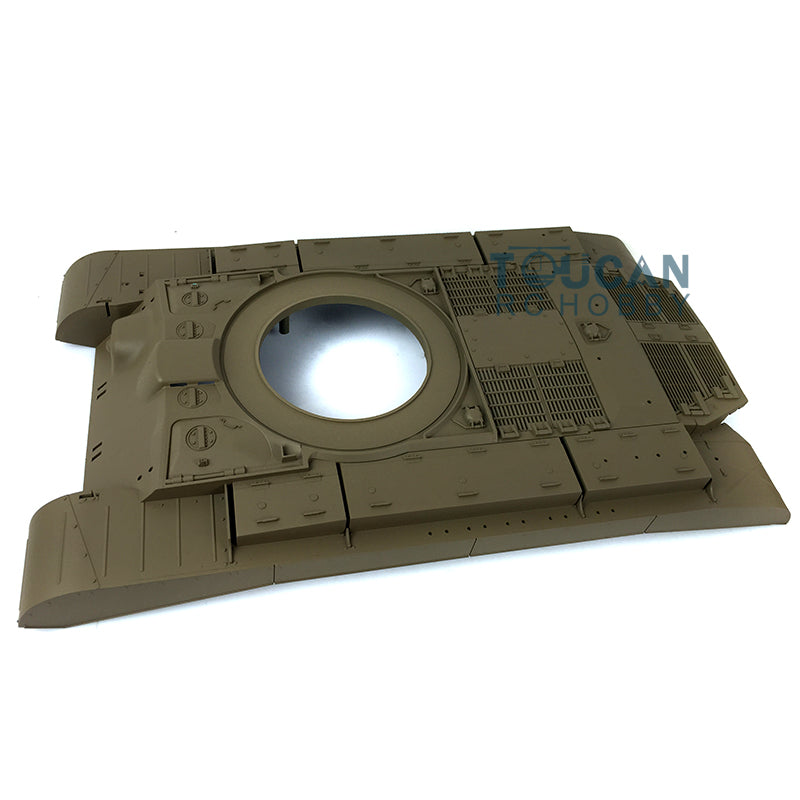Plastic Upper Hull Spare Part For Henglong 1/16 Scale RC Tank China ZTZ 99 3899/German Stug III 3868/German Panzer III L 3848/USA M26 Pershing 3838