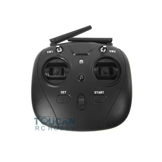 TOUCAN RC HOBBY CS 1/16 Scale RC Tank Model 2.4Ghz 6.1 Generation Transmitter Radio Remote Controller DIY Spare Part for Tank without Mainboard