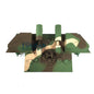 Rear Mud Panel Plastic Accessories Pack Decal For Henglong DIY 1/16 RC 3879 German Panther Type G Tank Vehicle DIY Model