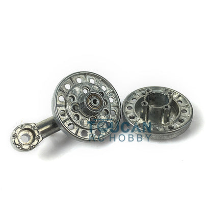 IN Stock Metal Tracks Sprockets Road Wheels With Return Rollers Idlers For Henglong DIY 1/16 RC Tank Model 3878 Soviet Union KV-1 Parts