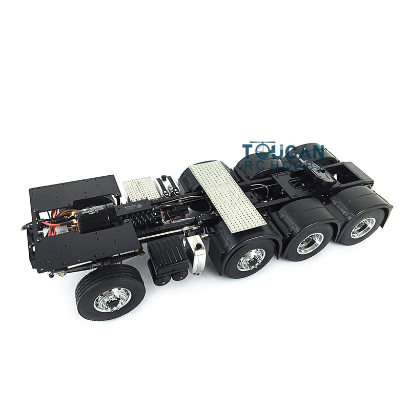 TOUCAN RC HOBBY LESU 1/14 8*8 Metal Heavy-duty Chassis Radio Controlled R620 Servos Gearbox Motor SAVOX DIY Tractor Truck Cars Hobby Model Motor Servo