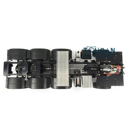 TOUCAN RC HOBBY LESU 1/14 8*8 Metal Heavy-duty Chassis Radio Controlled R620 Servos Gearbox Motor SAVOX DIY Tractor Truck Cars Hobby Model Motor Servo