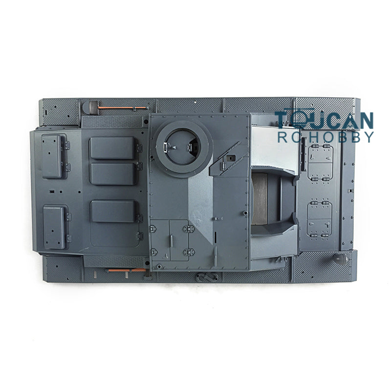 Plastic Upper Hull Spare Part For Henglong 1/16 Scale RC Tank China ZTZ 99 3899/German Stug III 3868/German Panzer III L 3848/USA M26 Pershing 3838