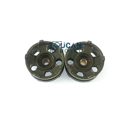 IN Stock Heng Long Plastic Sprockets Road Wheels Idlers Telescopic Barrel Accessories Package For 3939 Russian T72 RC Tank Vehicle Model