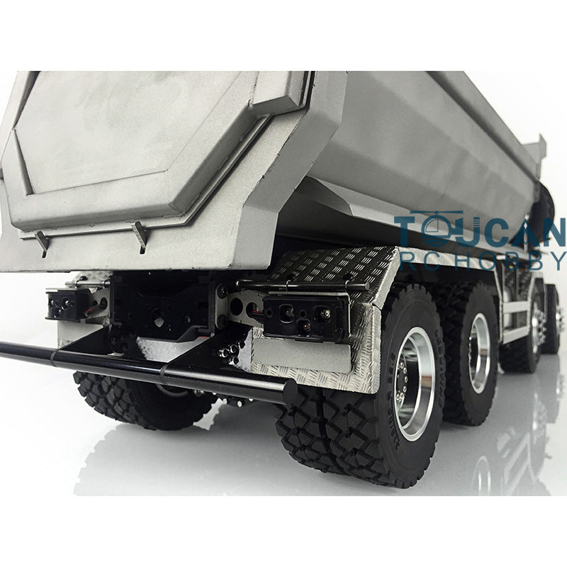 TOUCAN RC HOBBY LESU TGS Cabin 1/14 8*8/6*6 Metal RC Dumper Truck Hydraulic Contruction Vehicle 540 Brushed Motor Light Sound for Professional Model Hobbyists
